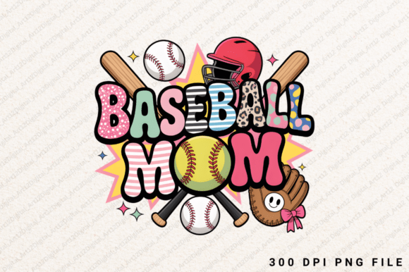 Baseball Mom PNG Design Review for Real Projects