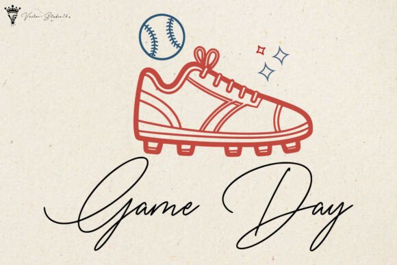 Game Day Baseball SVG: A Versatile Graphic Design Asset for Crafters