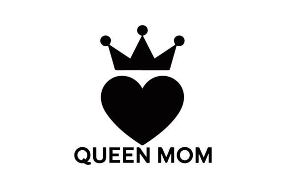 Queen Mom T-Shirt Design – A Powerful Graphic Asset for Mother’s Day Campaigns