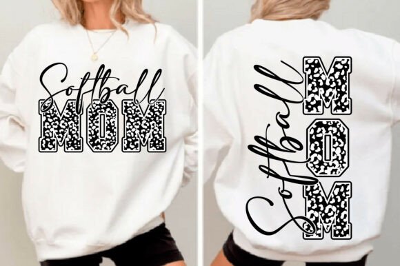 Softball Mom Retro Sublimation PNG: A Graphics Asset for T-Shirt Designs