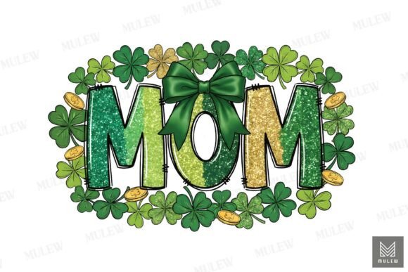 St. Patrick’s Day Mom Typography PNG: A Versatile Graphic for Branding & Content