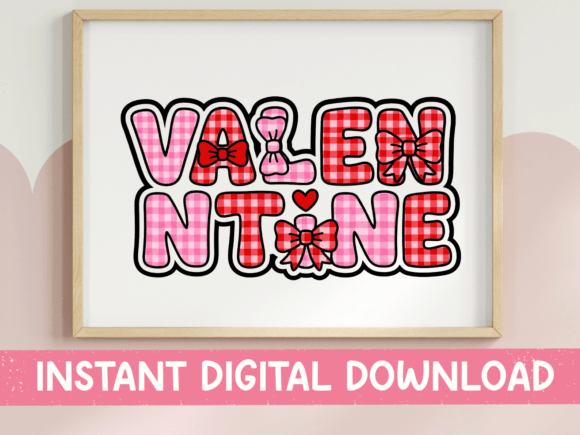 Valentine Gingham Bow SVG Review